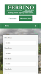 Mobile Screenshot of ferrino.co.uk