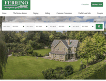 Tablet Screenshot of ferrino.co.uk